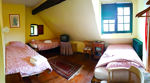 Our triple room with single beds. (R3)